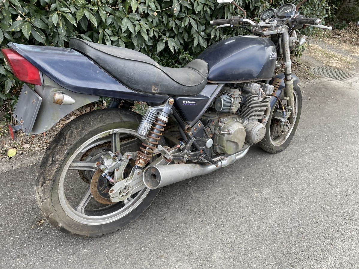 カワサキ ゼファー400 初期型 レストアベース 現車確認可能 埼玉 カワサキ ゼファー400 初期型 レストアベース 現車確認可能 埼玉