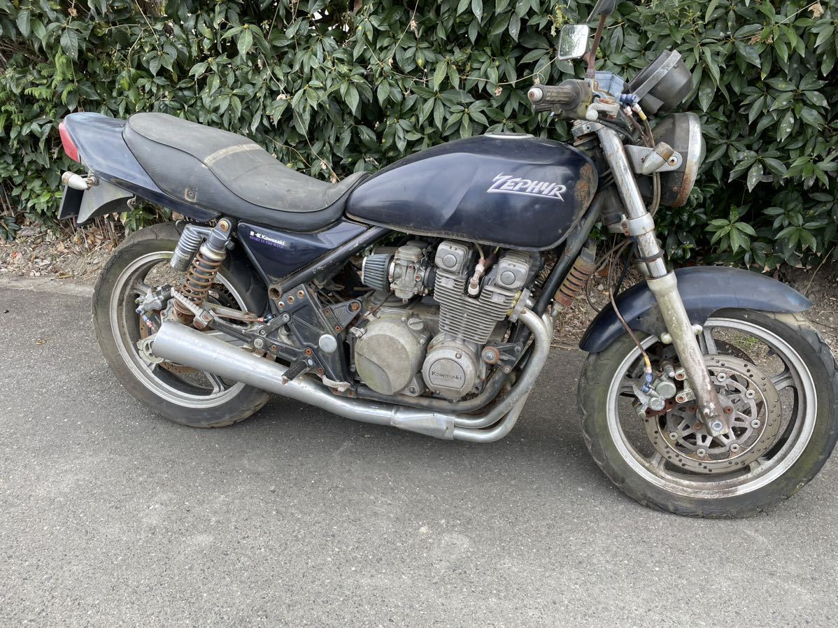 カワサキ ゼファー400 初期型 レストアベース 現車確認可能 埼玉 カワサキ ゼファー400 初期型 レストアベース 現車確認可能 埼玉