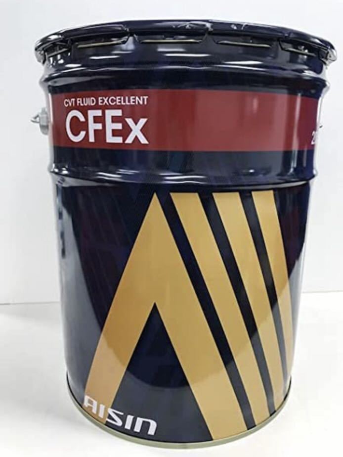 送料無料(北海道、沖縄、離島を除く) AISIN アイシン精機 CVTフルード EXCELLENT エクセレント CFEx 20L缶 CVTF7020 CVTF CFE 20L_画像3