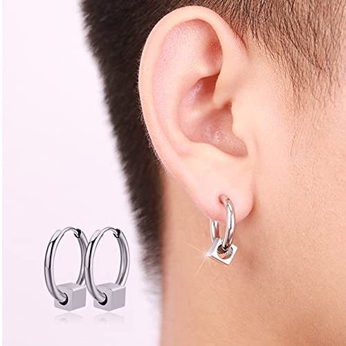 [ popular commodity ] fake earrings men's non hole earrings earrings earcuff men's lady's hoop Piaa sling stainless steel 