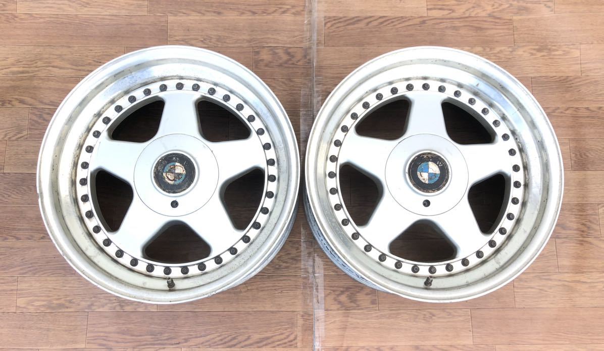 希少 OZ フッツーラ 17インチ PCD120 8.5J +13 5穴 当時物 BMW BBS シュニッツァー 深リム ハルトゲ AMG _画像1