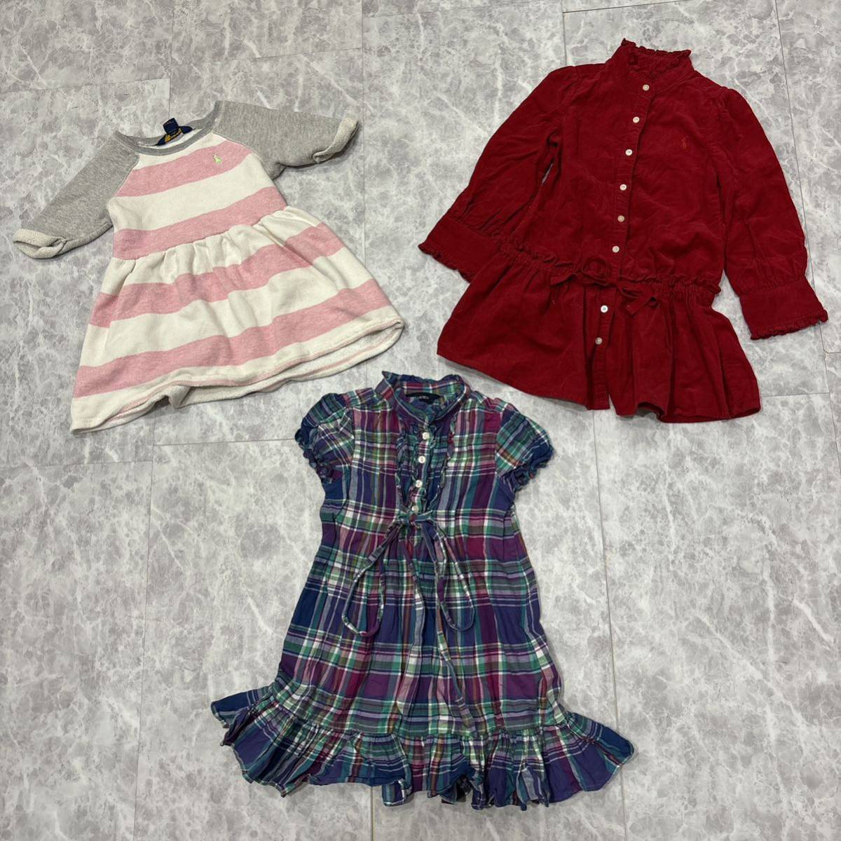 1円~ ＊ まとめ売り '豪華26点セット' RALPH LAUREN ラルフローレン 子供服 男の子 女の子 キッズ size3T 100cm 卸売り _画像5