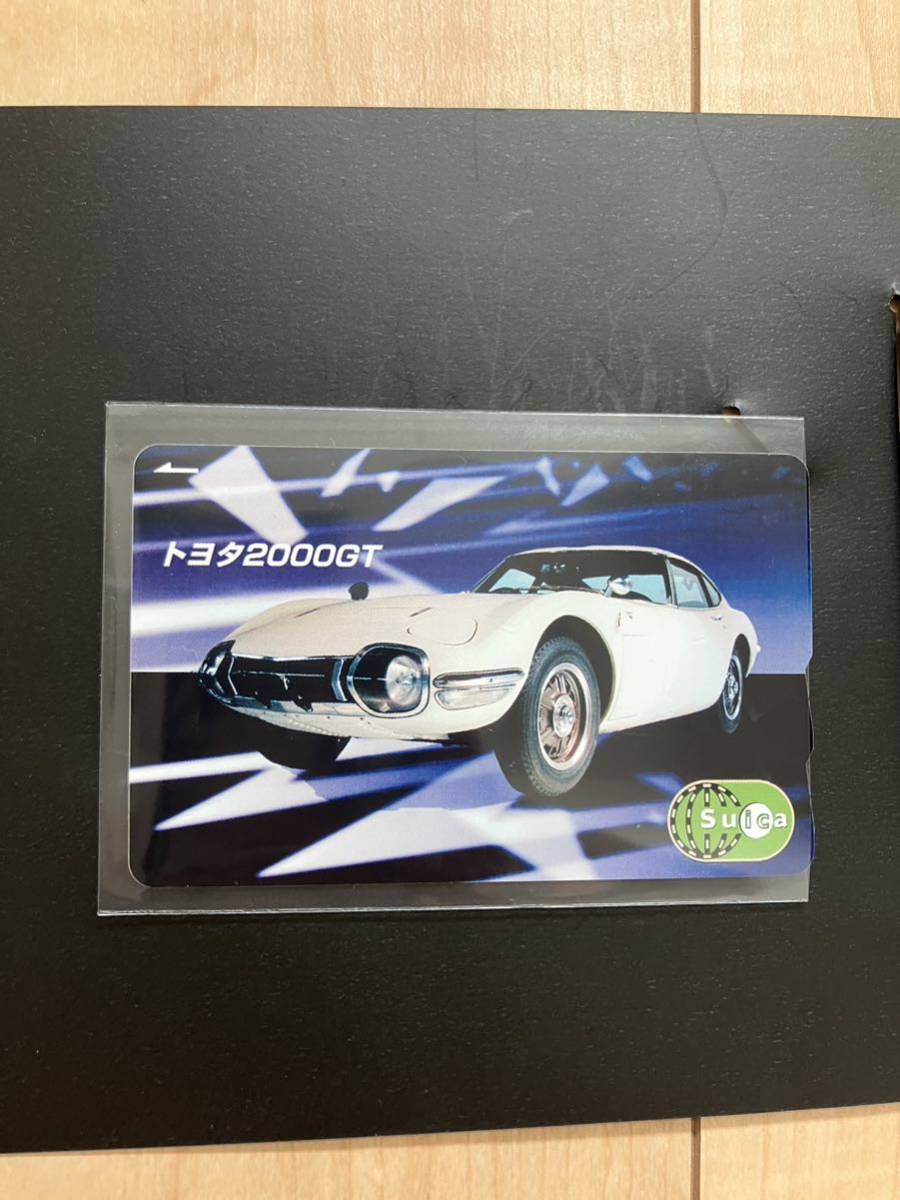 使用可能 JR東日本・トヨタ自動車 トヨタ2000GT 非売品Suicaデポジットのみ台紙付_画像1