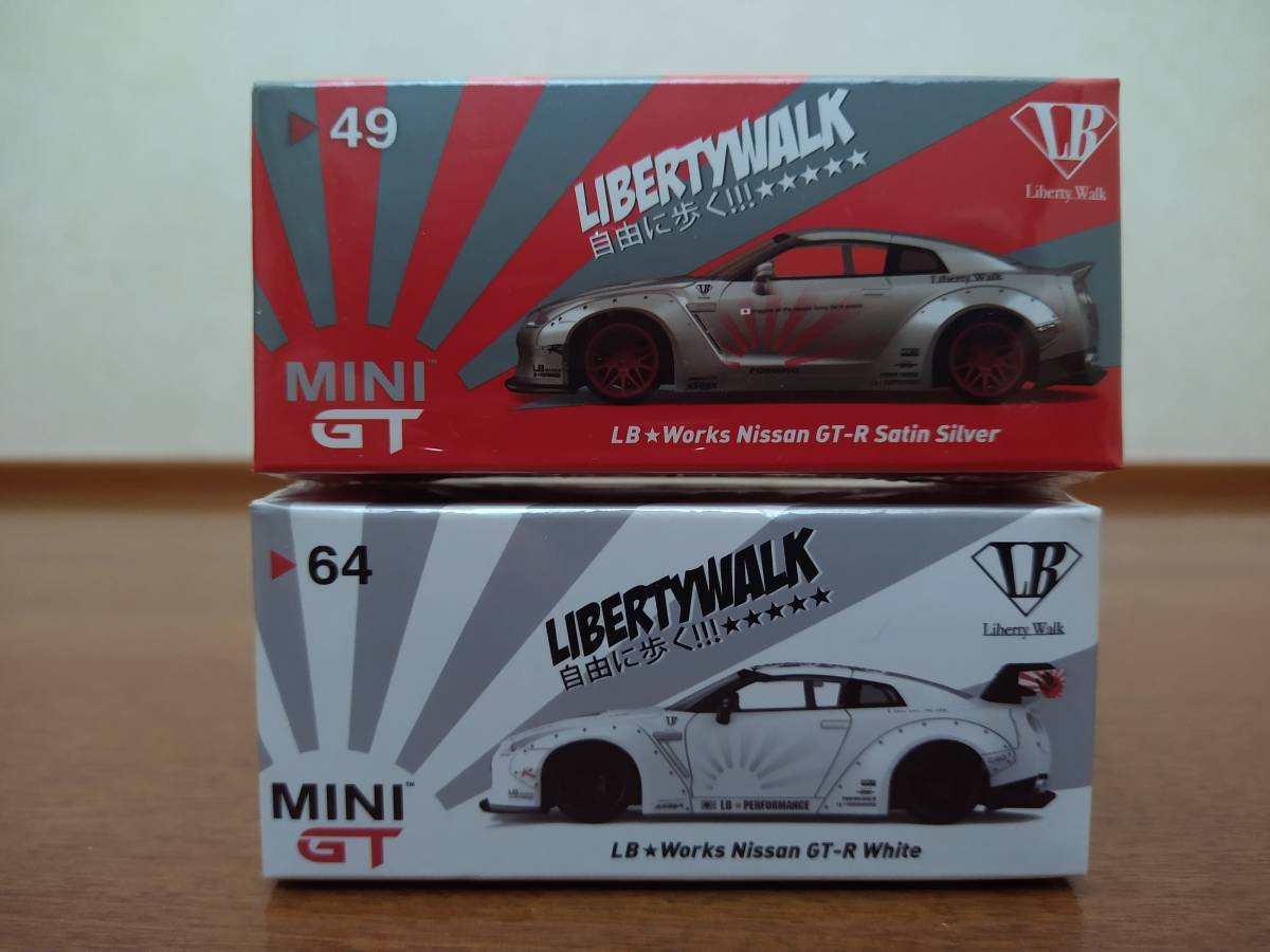 ☆即決送料無料☆ MINIGT 1/64 LB ★ WORKS GT NISSAN 35　GT-R 加藤 渉 フィギュア　6個セット_画像2