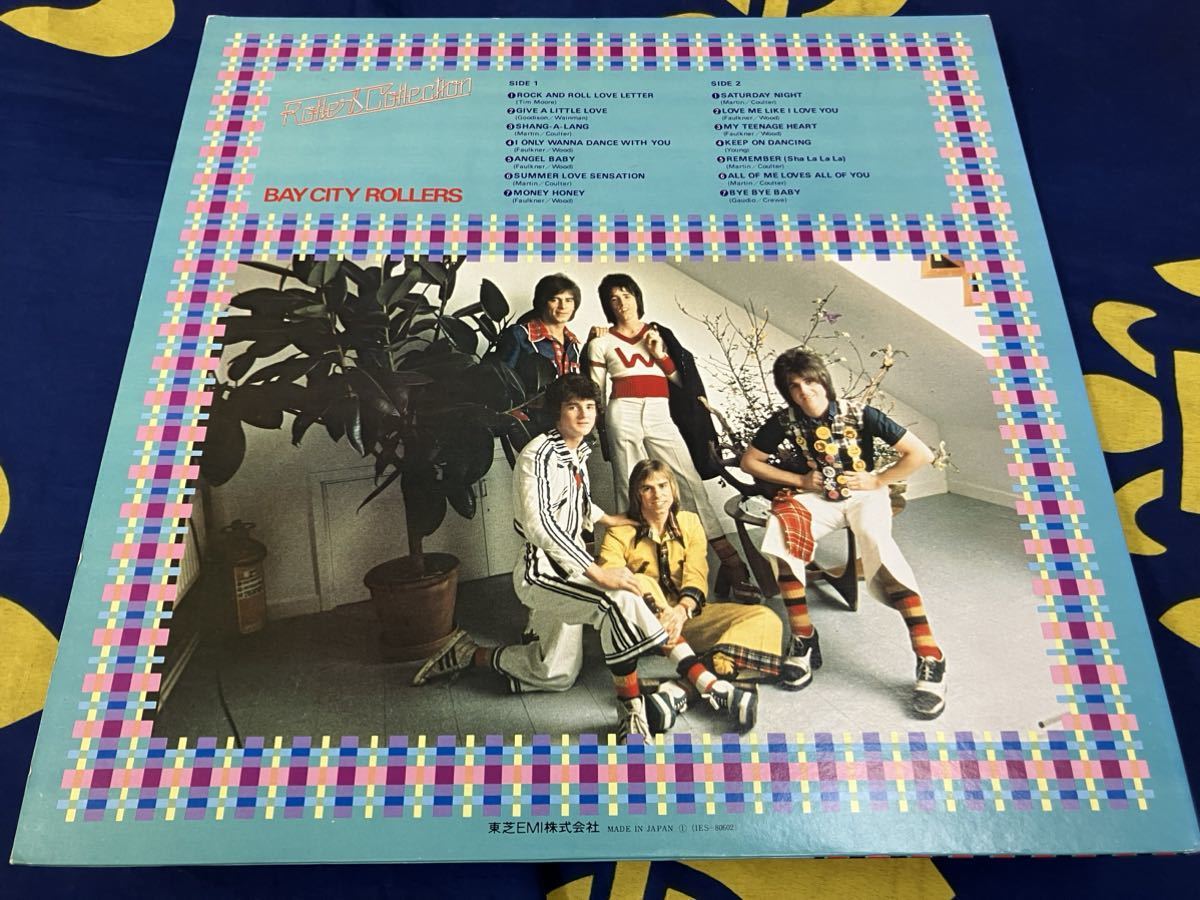 Bay City Rollers★中古LP国内盤帯付「ベイ・シティ・ローラーズ～ニュー・ベスト」_画像2