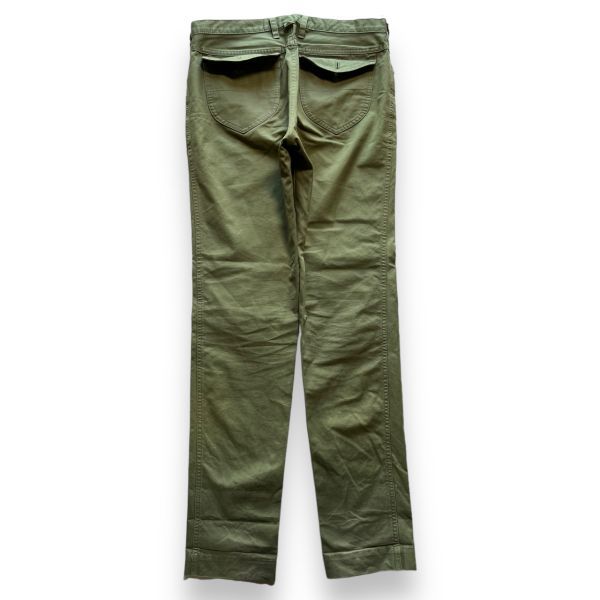  made in Japan kolor color . part . one 7WCM-P02109 cotton military pants bottom strut domebladome stick 2 green 