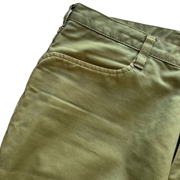 made in Japan kolor color . part . one 7WCM-P02109 cotton military pants bottom strut domebladome stick 2 green 