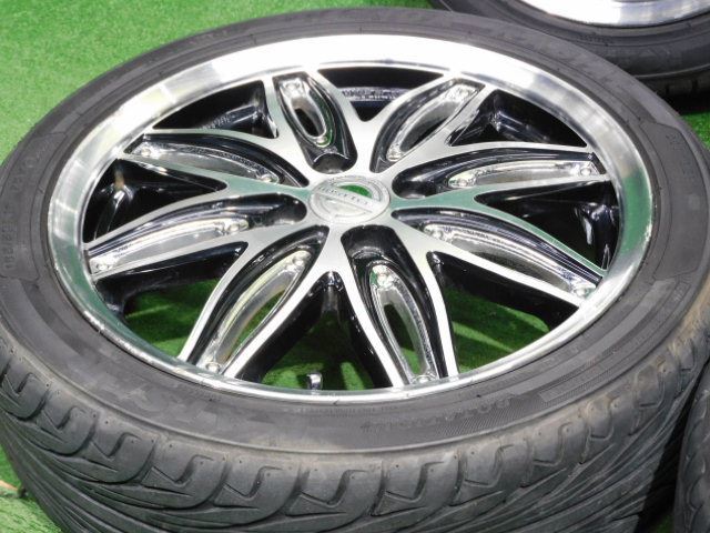 中古 ホイールタイヤ 4本 165/50R16 2017年製 9分山 WORK ラスターレ RT1 LV ラジアル タイヤ ケンダ ラジアル カイザー_画像3