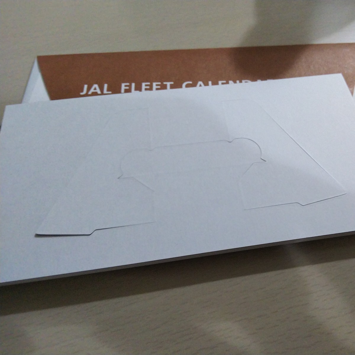 JAL FLEET 卓上カレンダー2024_画像5