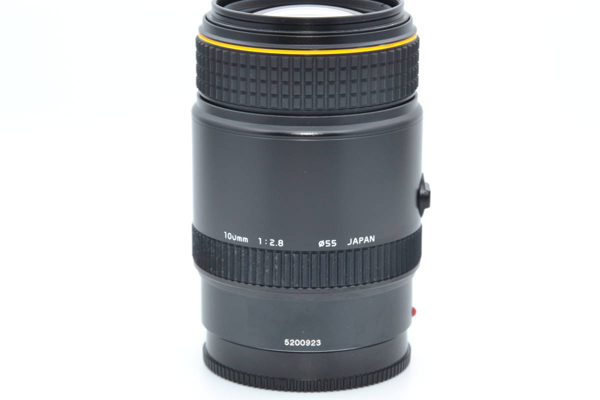 ★良品★ トキナー TOKINA AT-X AF 100mm F2.8 MACRO INTERNAL FOCUS ソニー SONY ★レンズフィルター付★ #004 #23123060の画像4