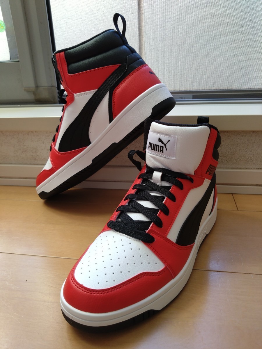 プーマ　PUMA　リバウンド V6 　27.0cm　39232604　　　ハイカット　スニーカー　ミッド_画像1