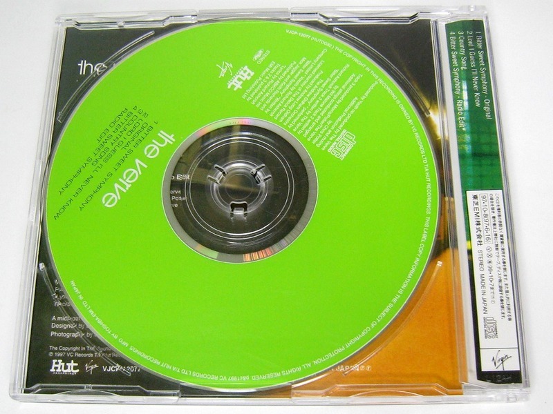 国内盤CD　the verve BITTER SWEET SYMPHONY_画像4