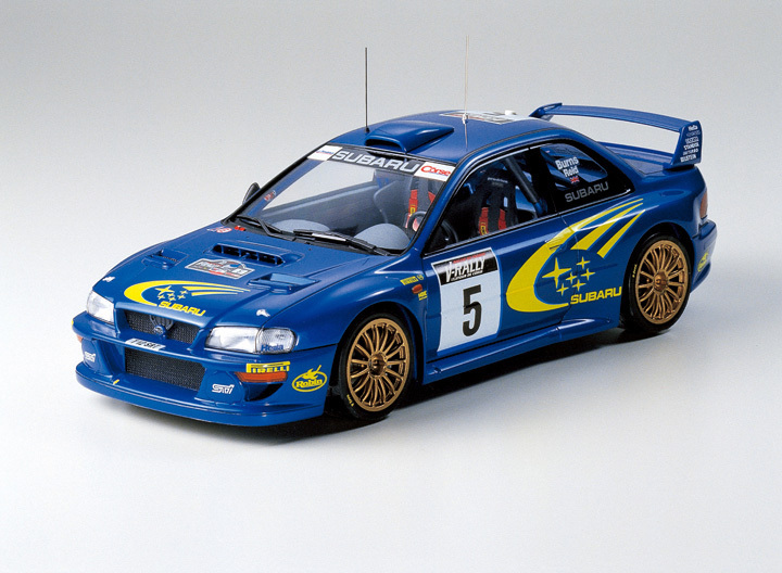 タミヤ　24218　スポーツカーシリーズ No.218　1/24 スバル インプレッサ WRC '99_画像1