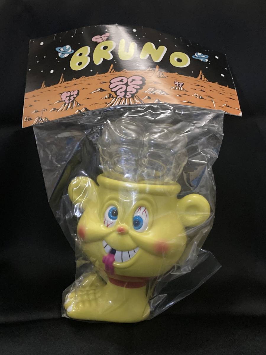 HEADLOCKSTUDIO BRUNO 黄色 ソフビ フィギュア ヘッドロック HEADLOCKSTUDIO BRUNO 黄色 ソフビ フィギュア ヘッドロック