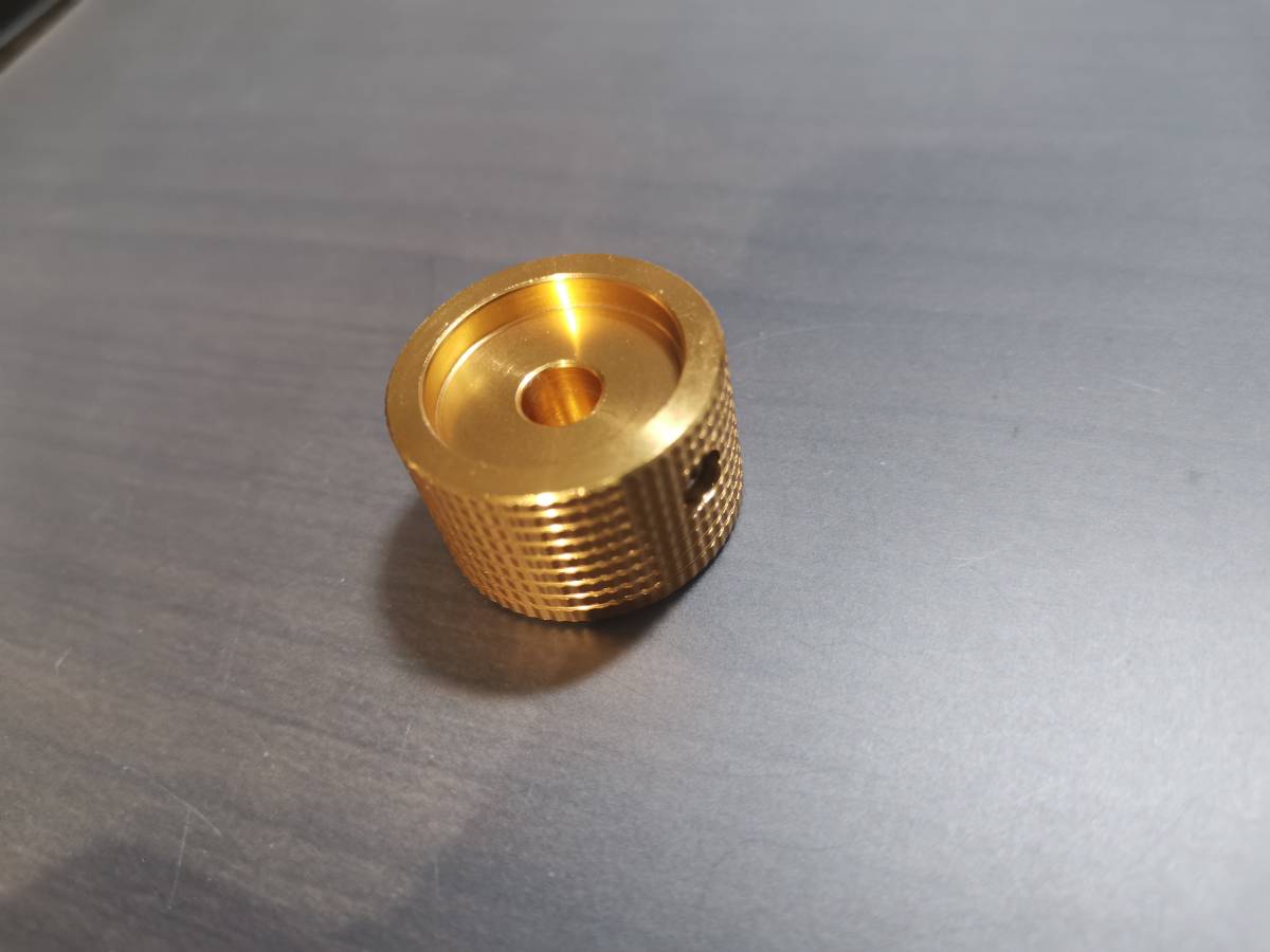  aluminium стружка (процесс образования во время фрезеровки) вращение cut объем ручка φ25×15mm винт останавливать золотой цвет 