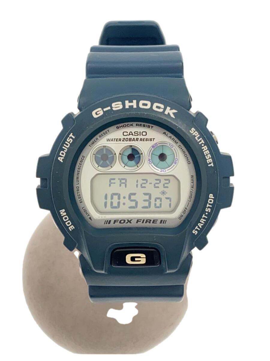 CASIO◆クォーツ腕時計・G-SHOCK/デジタル/ネイビー_画像1