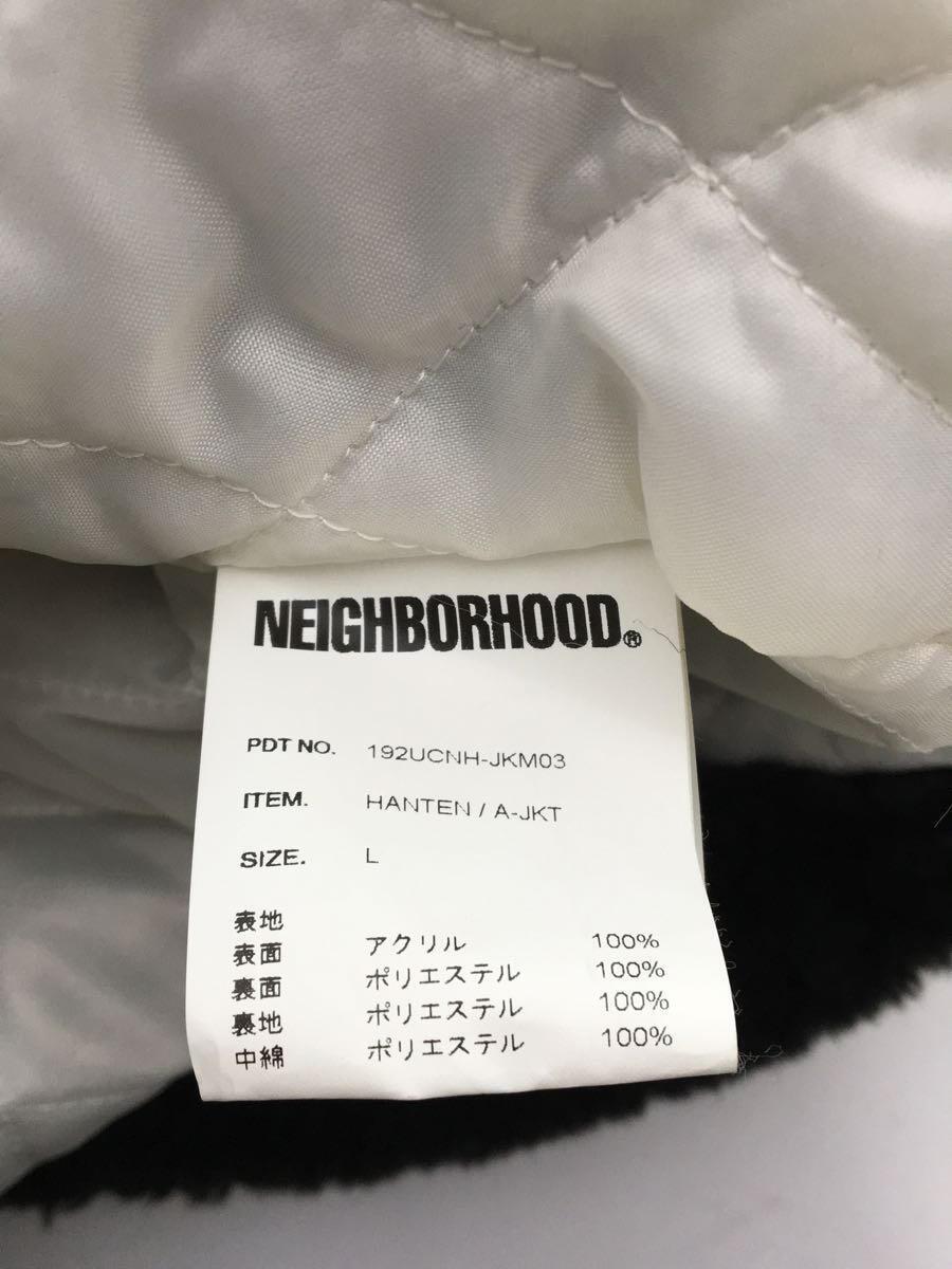 NEIGHBORHOOD◆コート/L/アクリル/BLK/ブラック/半纏/HANTEN/19AW/192UCNH-JKM03_画像5