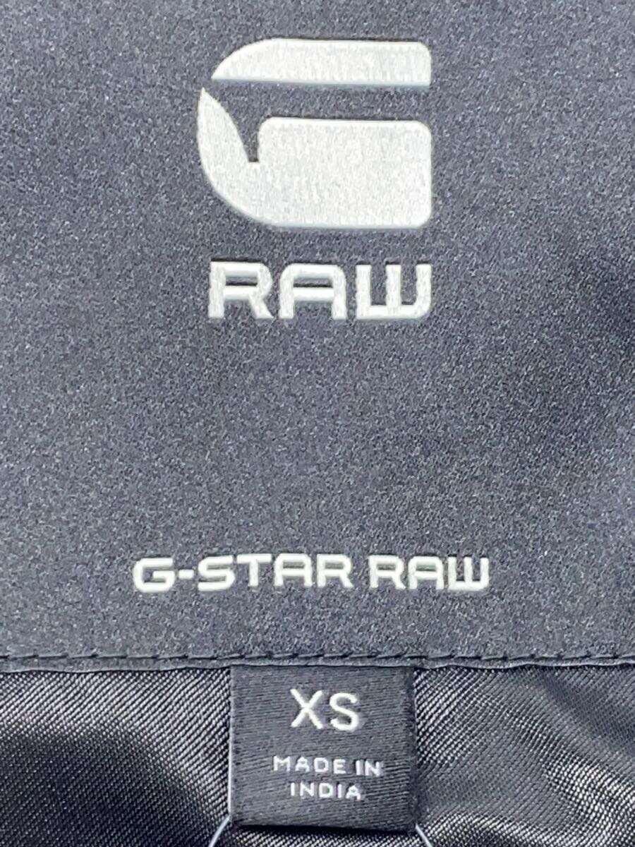 G-STAR RAW◆レザージャケット・ブルゾン/XS/レザー/BLK/無地/D17357-8259-4213_画像3
