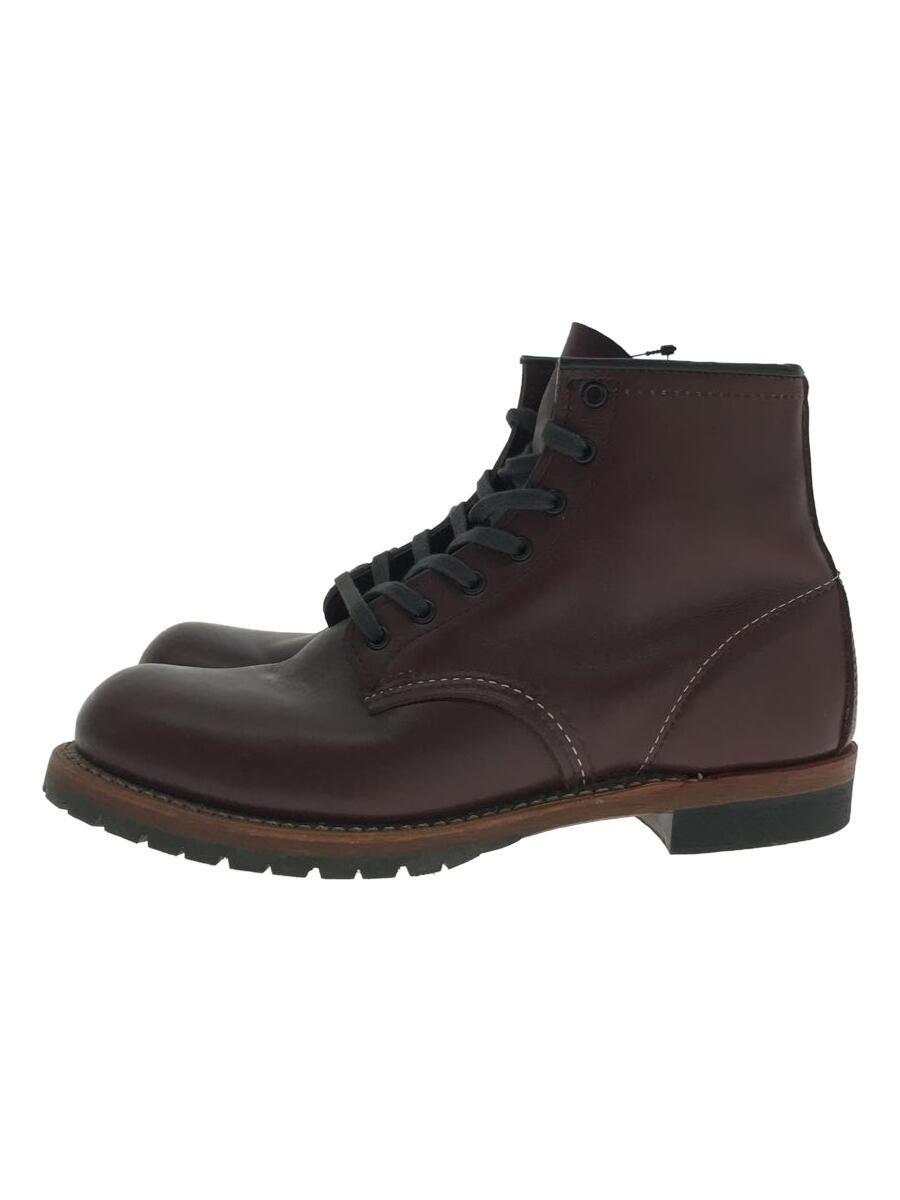 RED WING◆レースアップブーツ/25.5cm/BRW/D9011