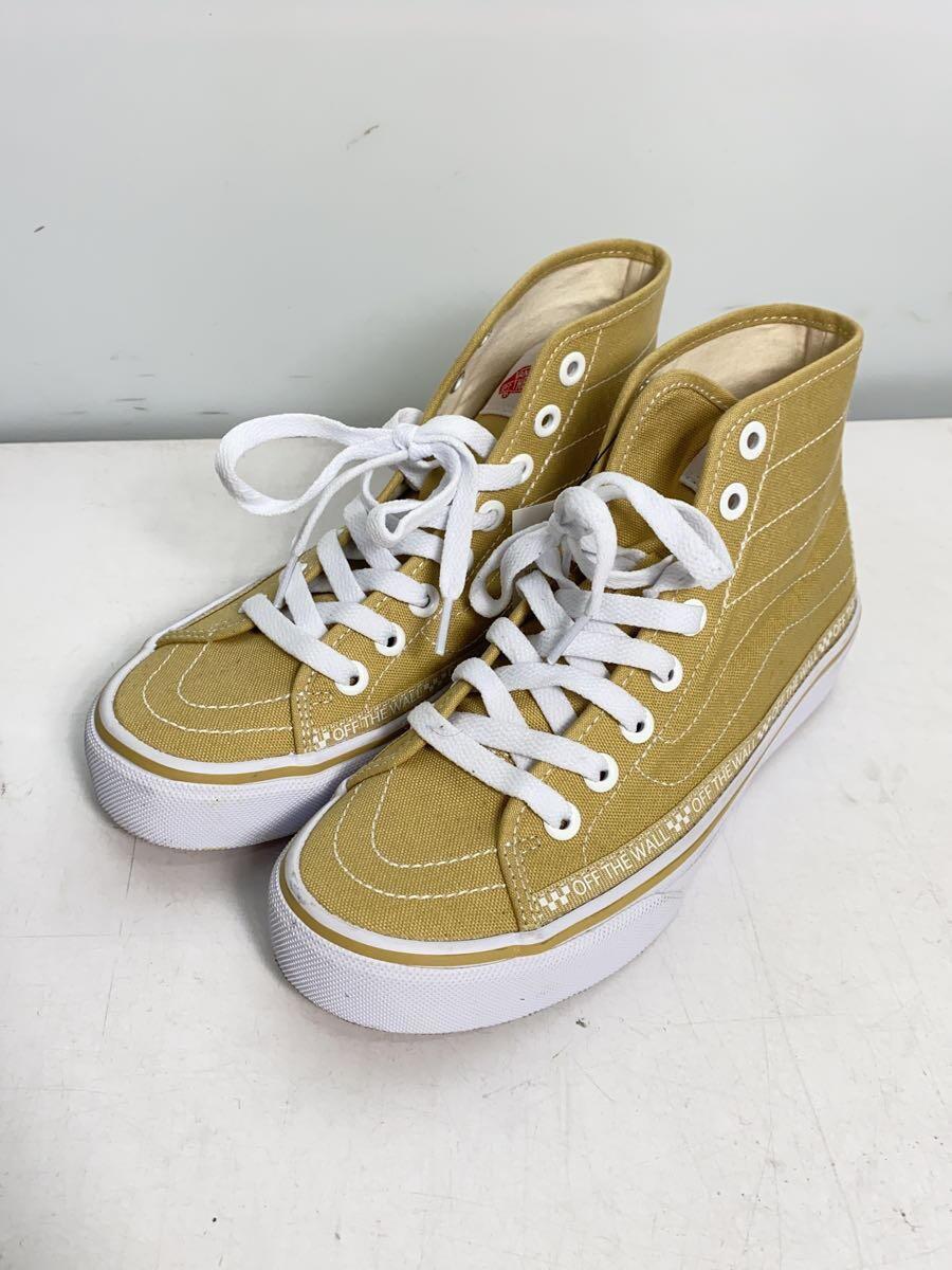 VANS◆SK8-HI DECON DX WR/ハイカットスニーカー/23cm/ベージュ/キャンバス/V38CL+DECON_画像2