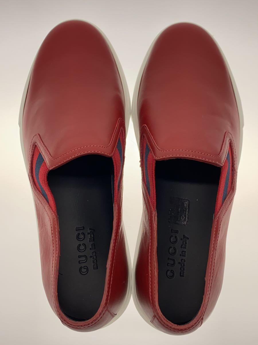 GUCCI◆ローカットスニーカー/UK7.5/RED/466872 A3850 6078_画像3