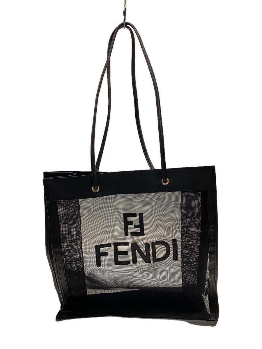 Yahoo!オークション - FENDI◇メッシュトートバッグ/-/BLK/無地/259 Yahoo!オークション - FENDI◇メッシュトートバッグ/-/BLK/無地/259