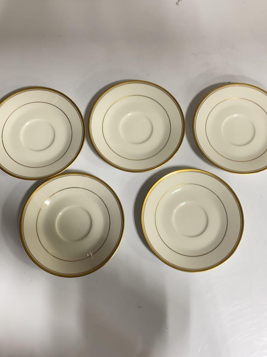 Noritake◆Noritake/ノリタケ/カップ&ソーサー/5点セット/WHT/白_画像4