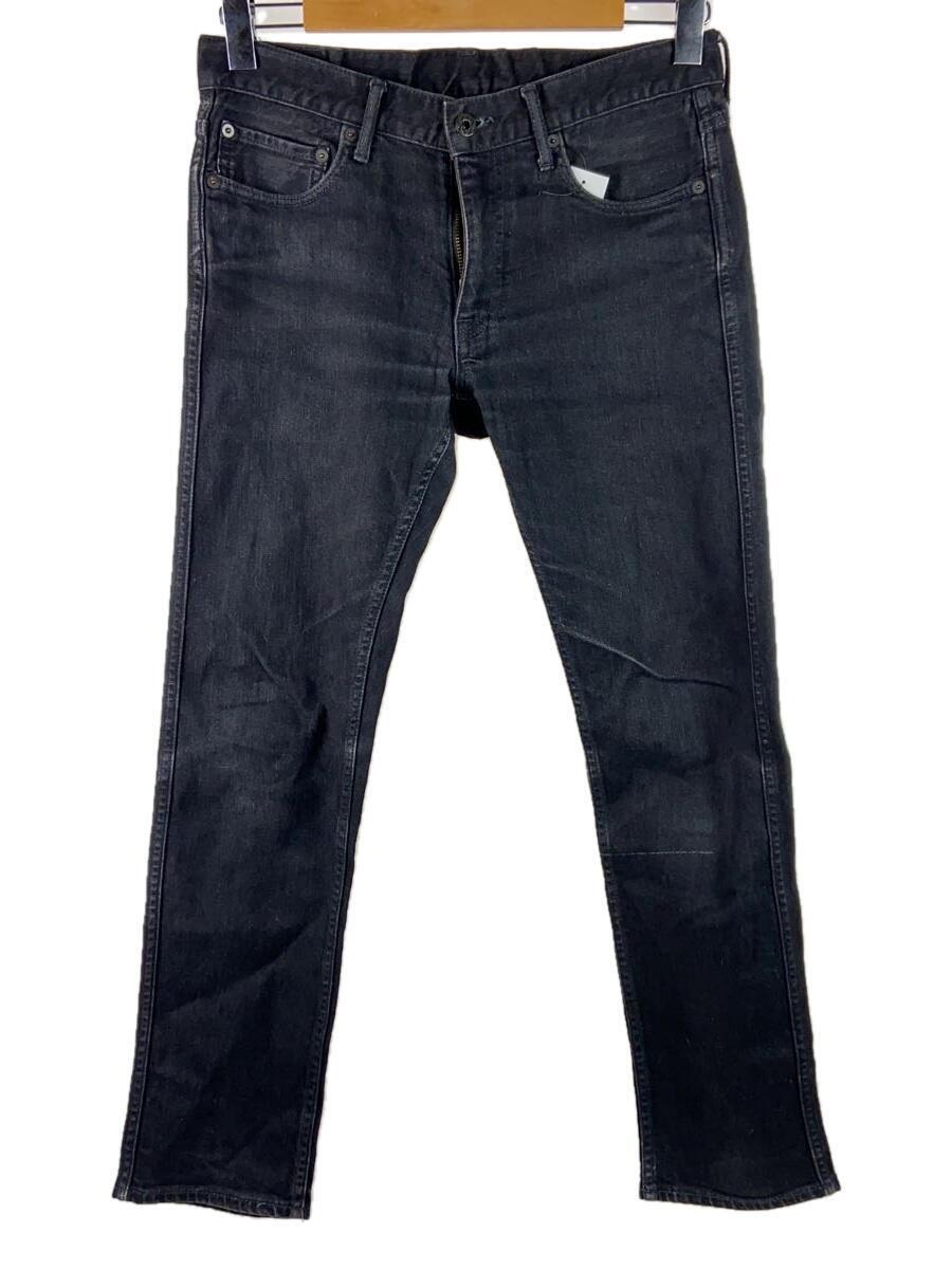 JAPAN BLUE JEANS◆ANKLE CUT FRENCH STRETCH/クロップドボトム/30/BLK/JB3100/日本製_画像1