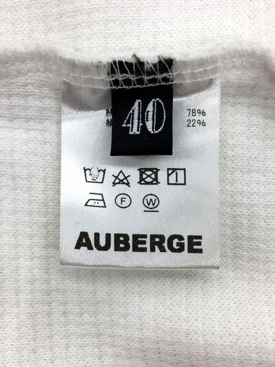 AUBERGE◆長袖Tシャツ/40/コットン/WHT/サーマル_画像4