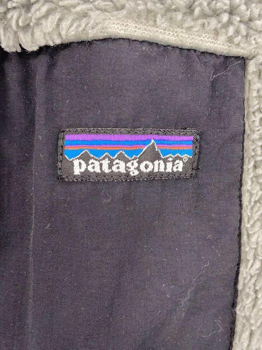 patagonia◆フリースジャケット/S/ポリエステル/GRY/23055_画像4