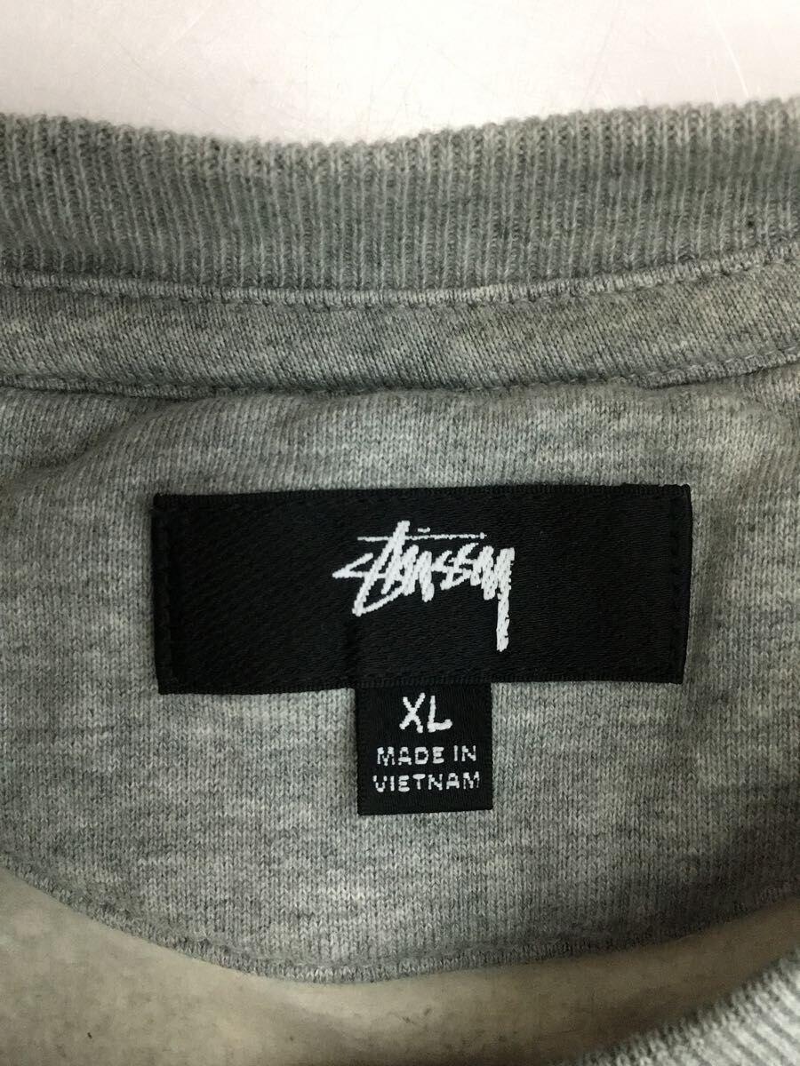 STUSSY◆ベスト/XL/コットン/GRY/118524_画像3