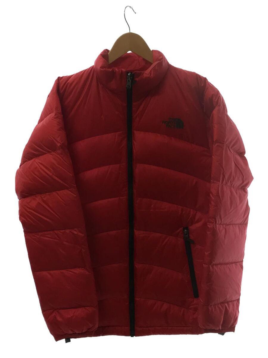 THE NORTH FACE◆ZEUS TRICLIMATE JACKET_ゼウストリクライメイトジャケット/M/ナイロン/RED/無地_画像1