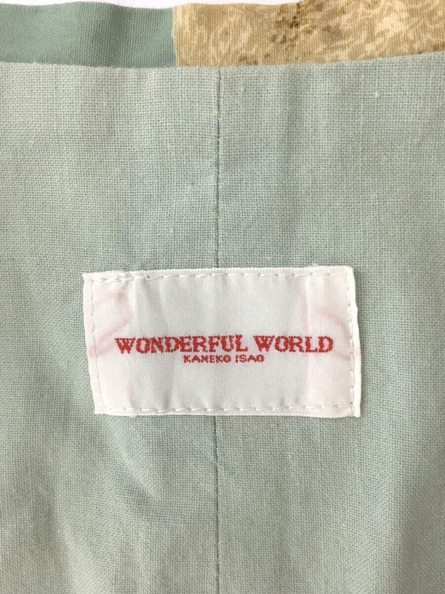 WONDERFUL WORLD*OLD/teti- Bear / the best /-/ cotton /GRN/ floral print /W01FJ04