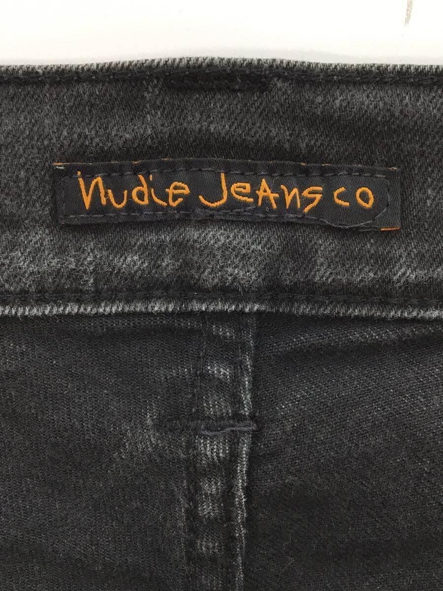 NUDIE JEANS◆スキニー/ボトム/30/コットン/グレー/無地/SE-411 17_画像4