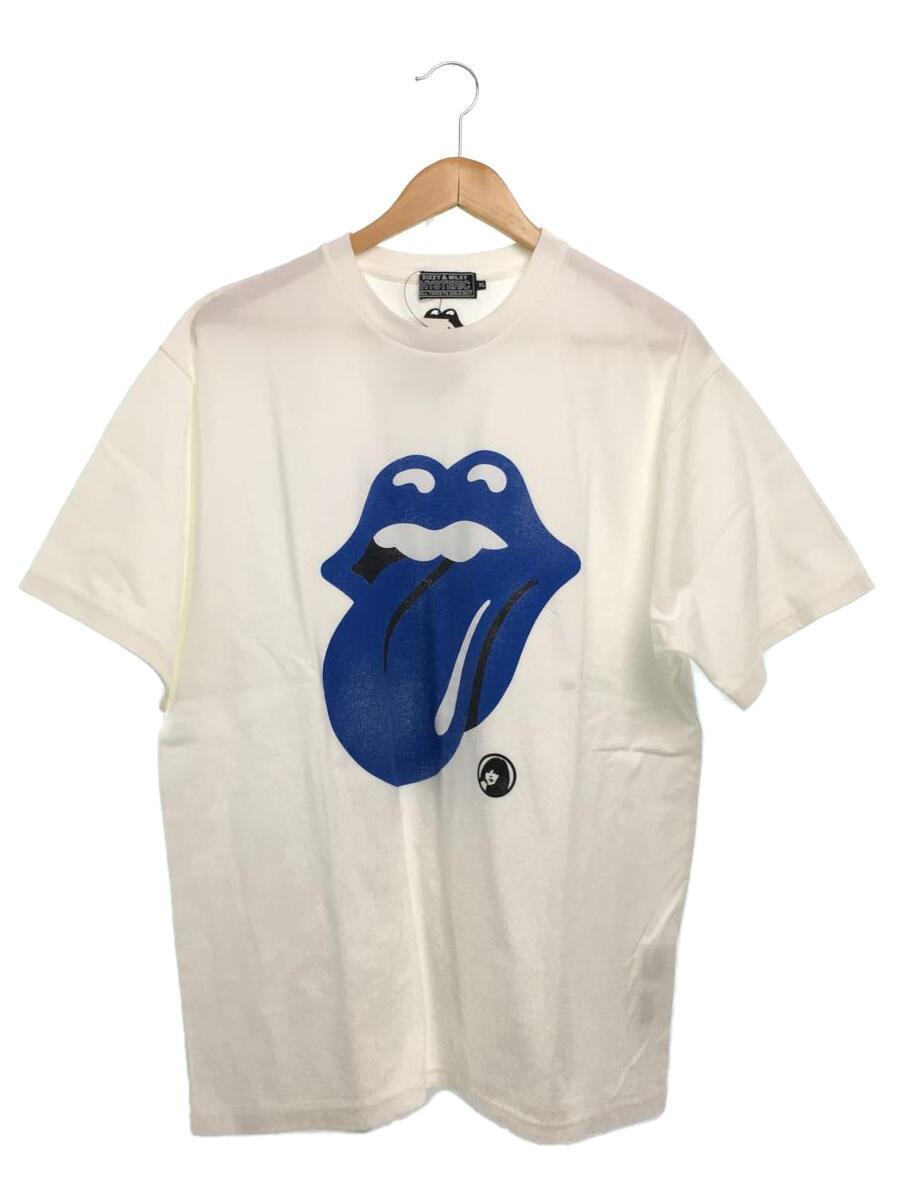 HYSTERIC GLAMOUR◆THE ROLLING STONES/CIRCLE HEAD&BLUE TONTGUE/シャツ/XL/02233CT09