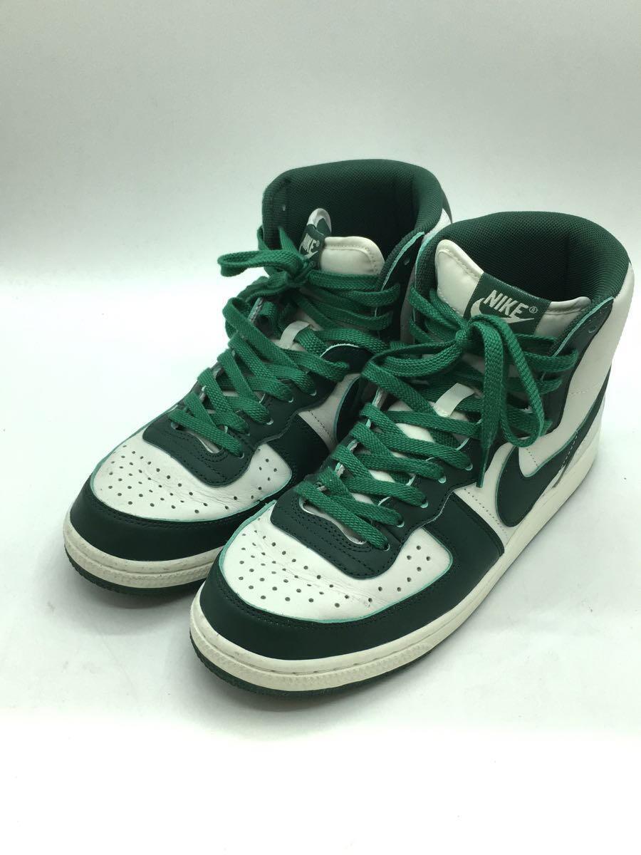 NIKE◆ハイカットスニーカー/26.5cm/GRN/fd0650-100_画像2