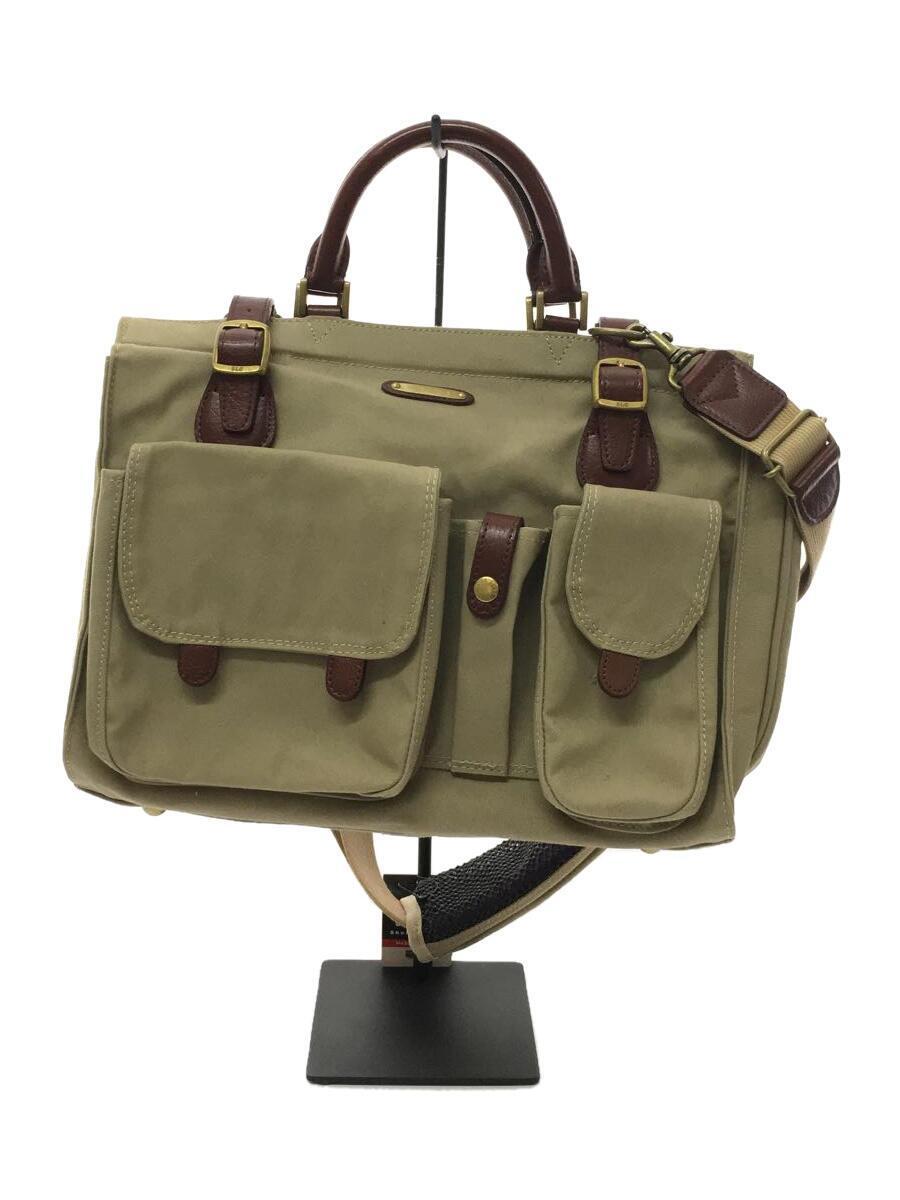 SILVER LAKE CLUB* Boston bag / canvas /BEG