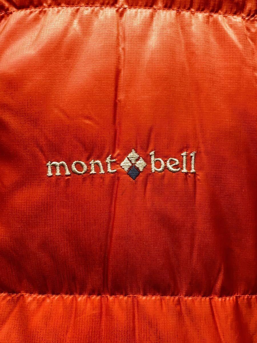 mont-bell◆ダウンジャケット/S/ナイロン/ORN/1101203_画像3