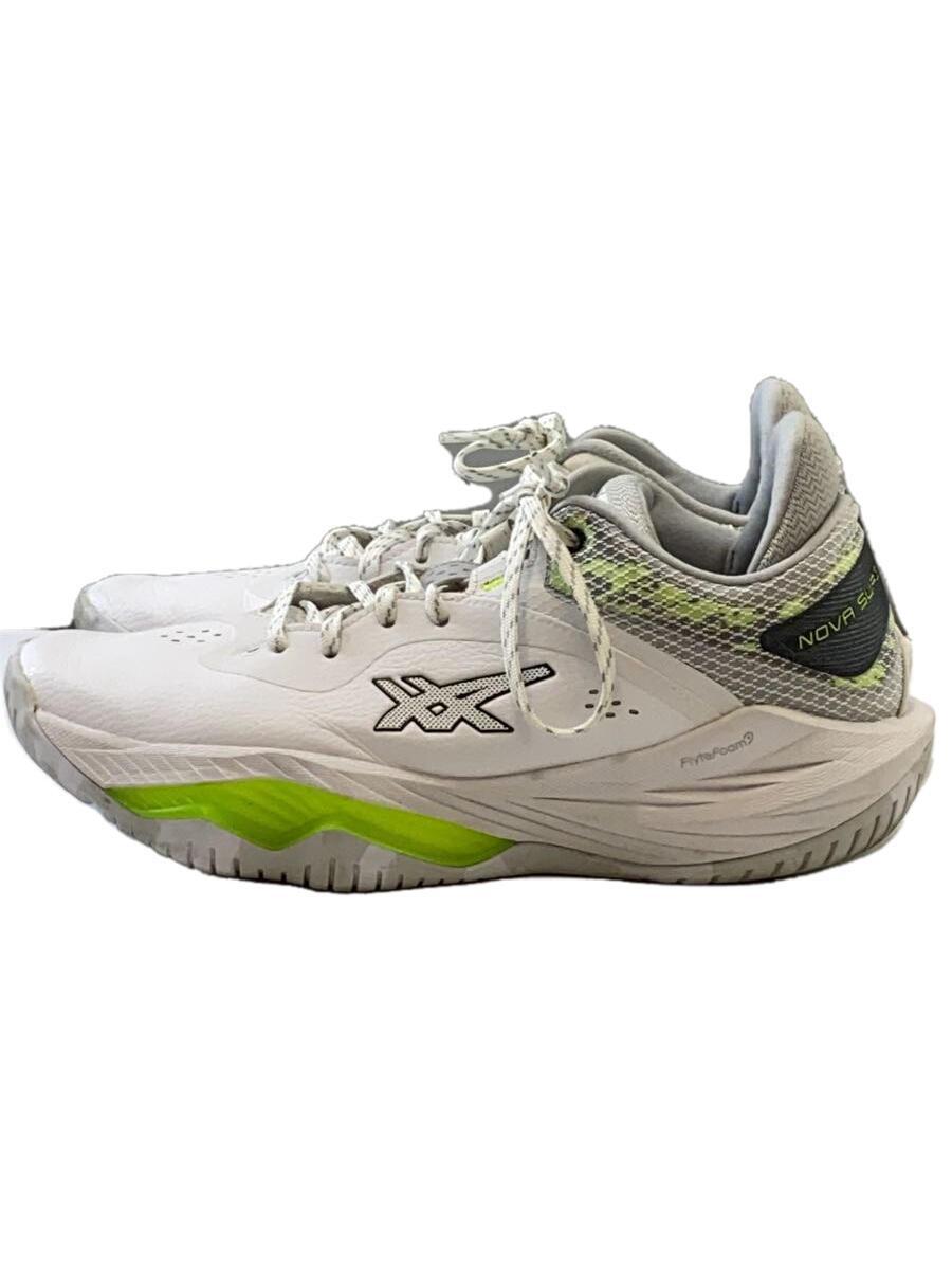 ASICS◆ローカットスニーカー/26.5cm/WHT/F460223