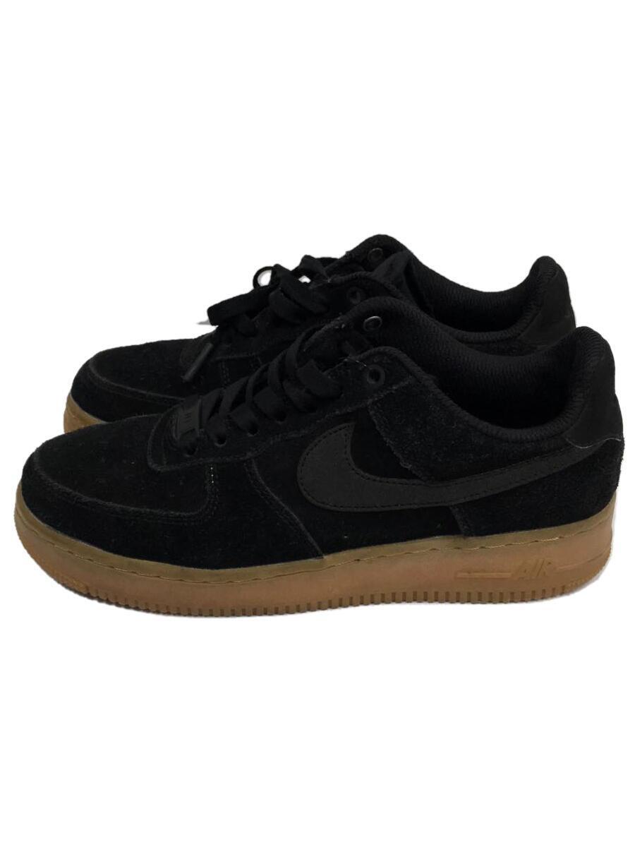 NIKE◆ローカットスニーカー/24.5cm/BLK/スウェード/AA0287-002_画像1