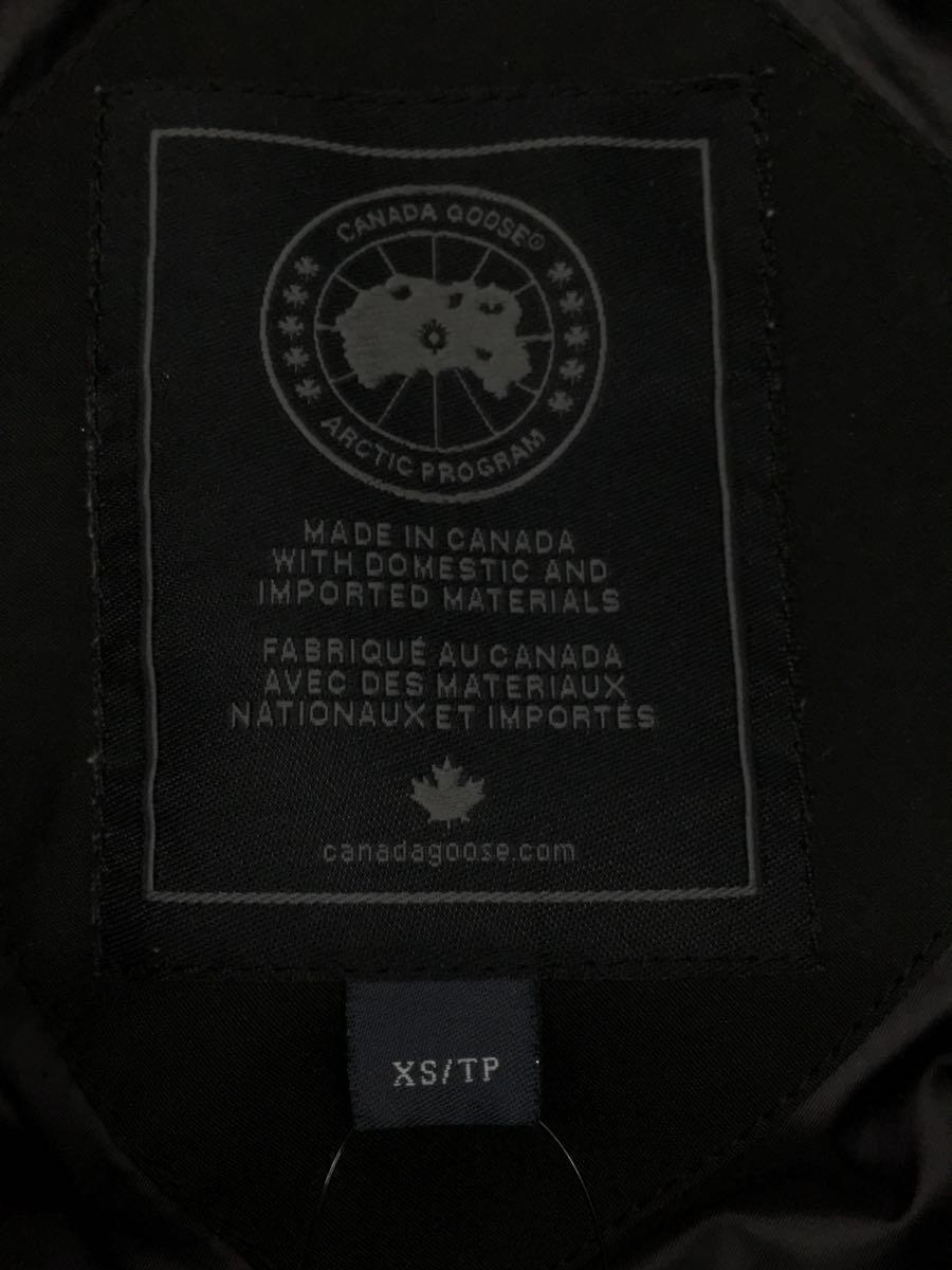 CANADA GOOSE◆ロングダウンジャケット/XS/ナイロン/BLK/3200MB_画像3