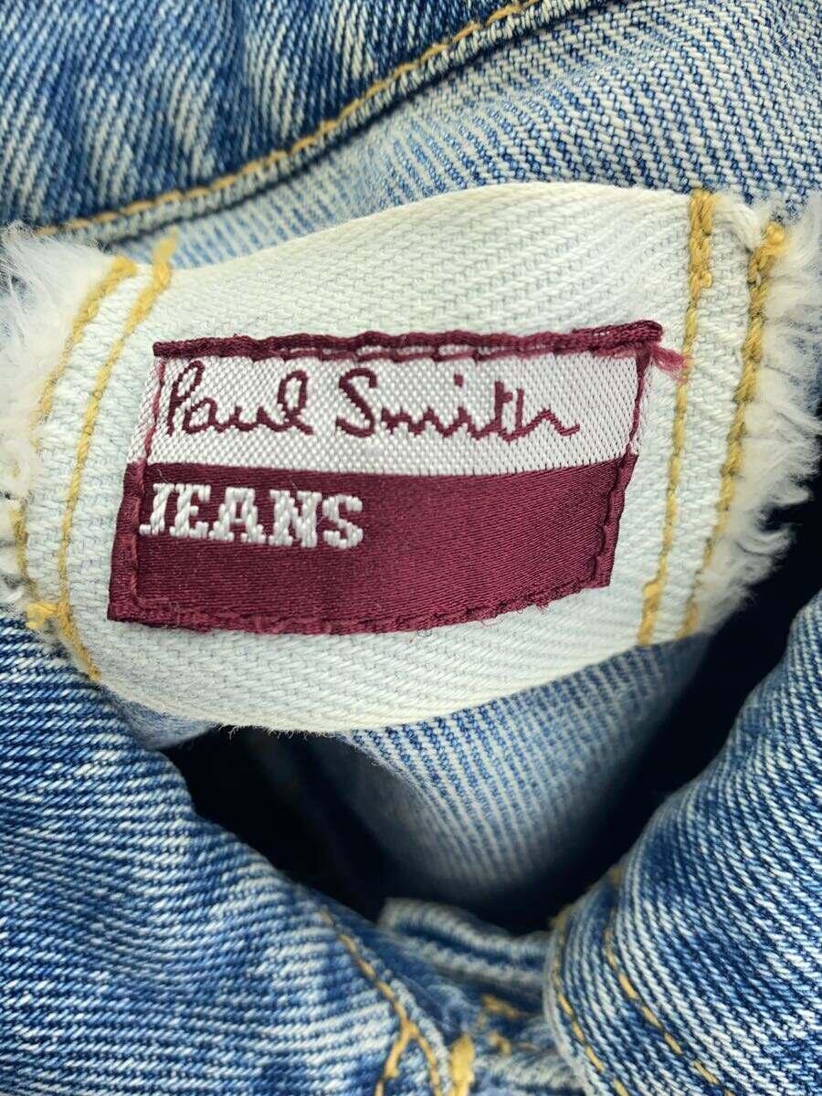 Paul Smith jeans◆Gジャン/40/コットン/IDG/無地_画像3
