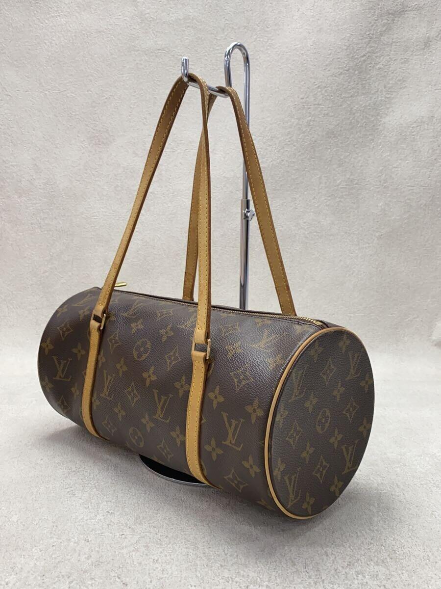 LOUIS VUITTON◆パピヨン26_モノグラム・キャンバス_BRW/PVC/BRW_画像2