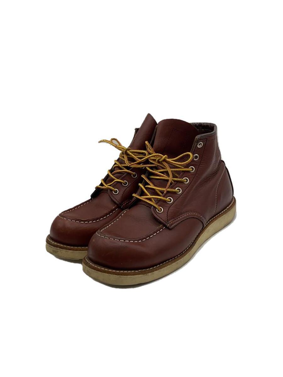 RED WING◆ブーツ/UK8/BRW/レザー/9106/アイリッシュセッター/USA製/ソール減り/汚れ_画像2