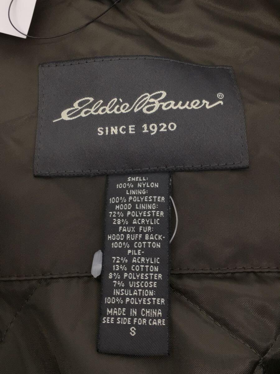 EDDIE BAUER◆コート/S/ポリエステル/KHK_画像3