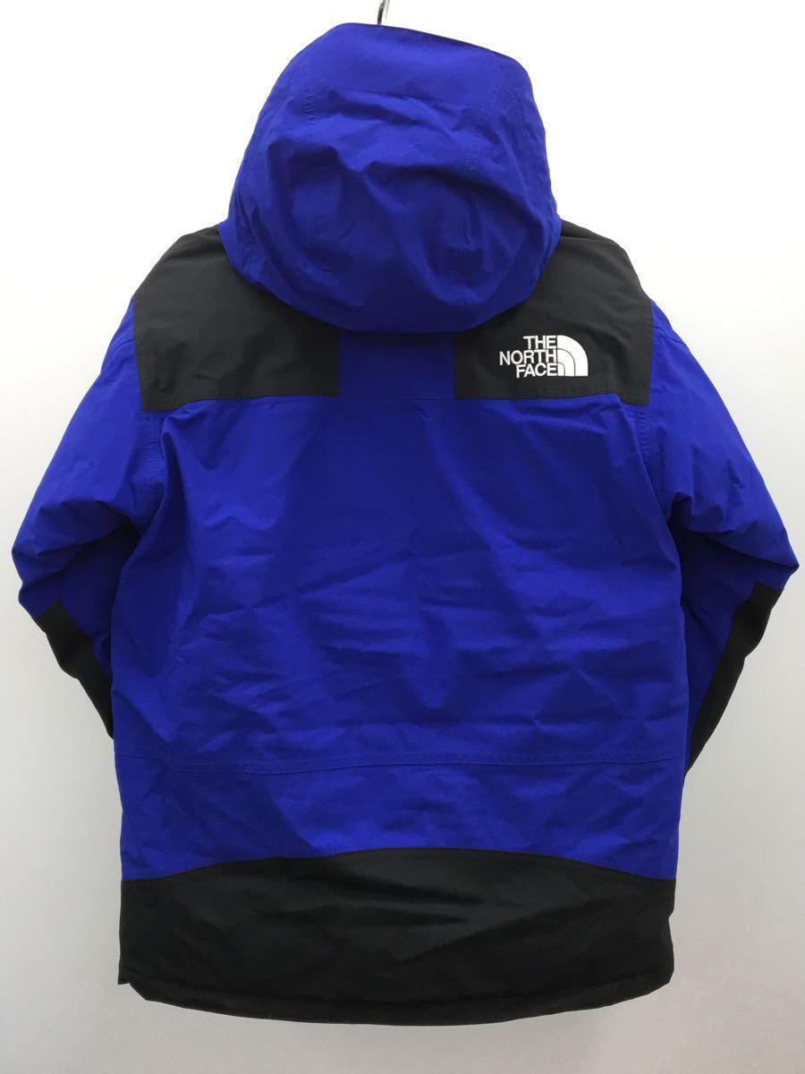 THE NORTH FACE◆MOUNTAIN DOWN JACKET_マウンテンダウンジャケット/S/ナイロン/BLU/無地_画像2