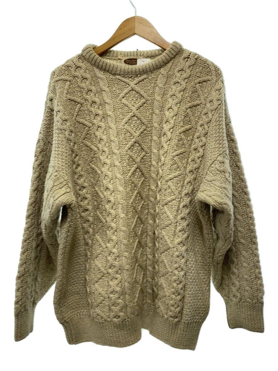 Sweaters of Ireland/セーター(厚手)/XXL/ウール/BEG/無地