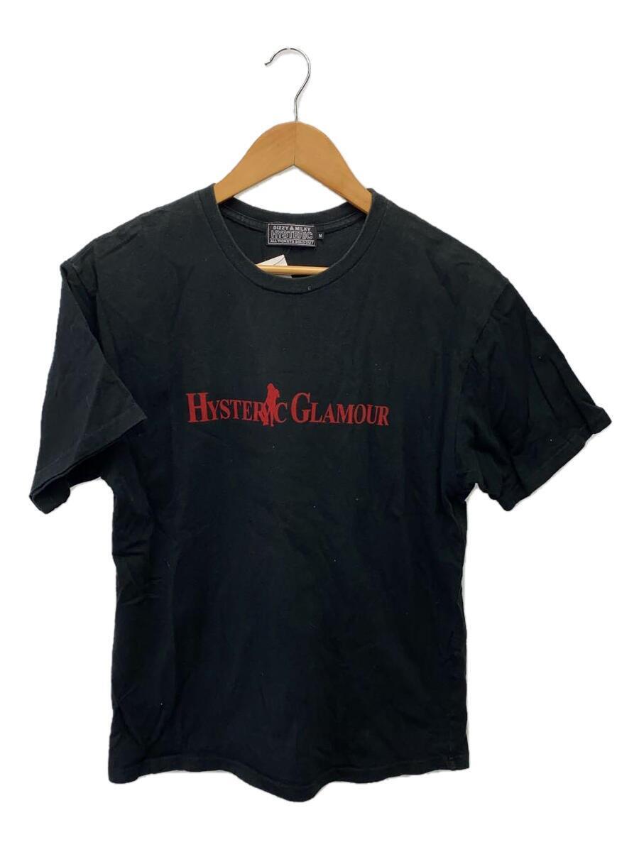 HYSTERIC GLAMOUR◆Tシャツ/M/コットン/BLK/02221CT08