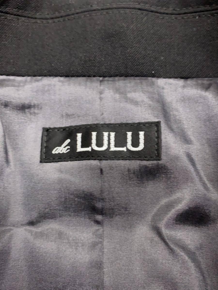 edit.for LuLu◆テーラードジャケット/34/ポリエステル/ブラック/23010800400030/シンプルジャケット_画像3