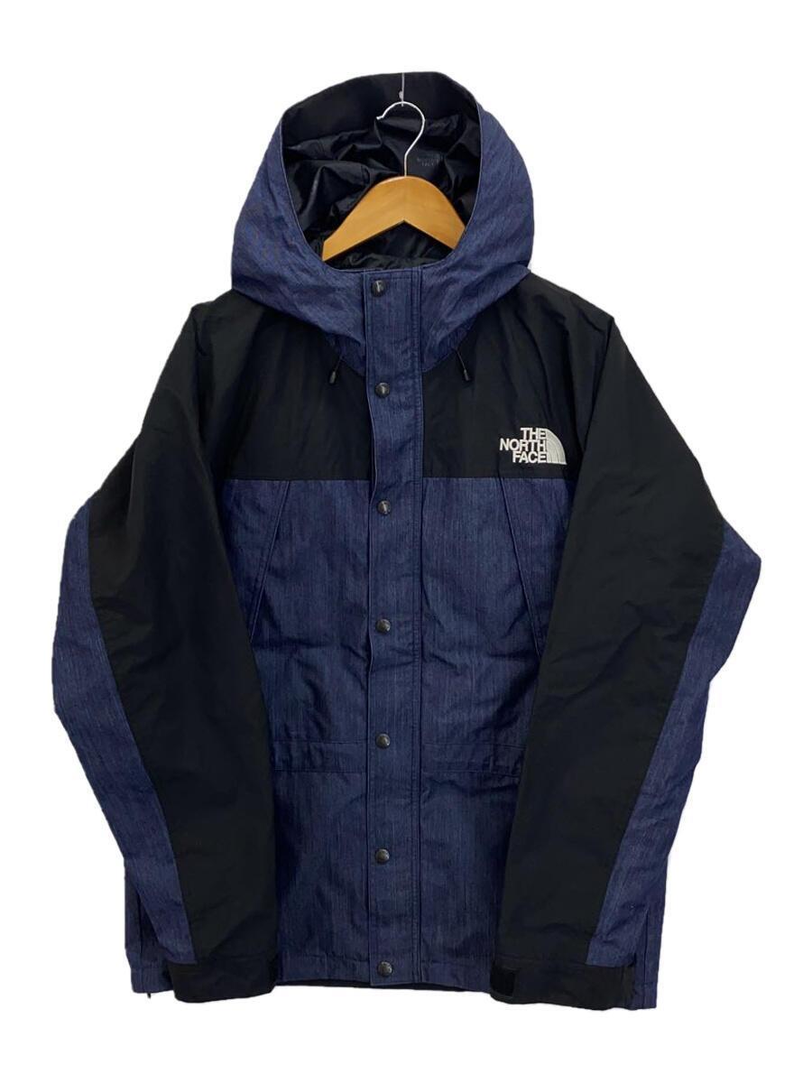 THE NORTH FACE◆MOUNTAIN LIGHT DENIM JACKET_マウンテンライトデニムジャケット/XL/ナイロン/NVY